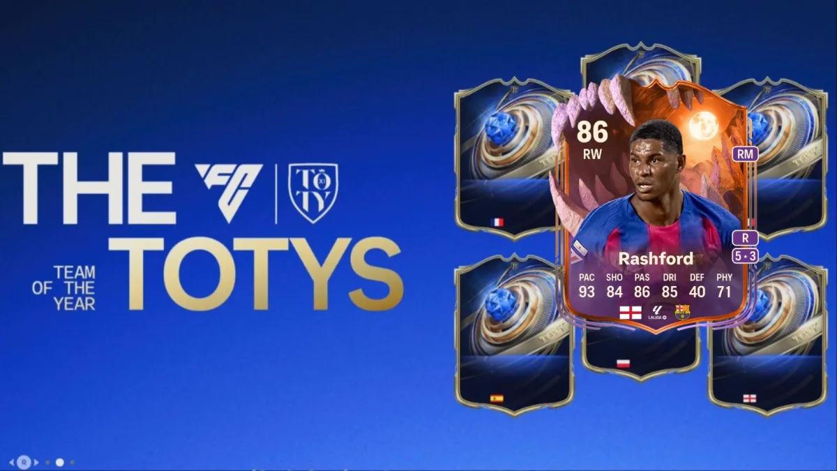 Cartão Ultimate Scream de Marcus Rashford no FC 26