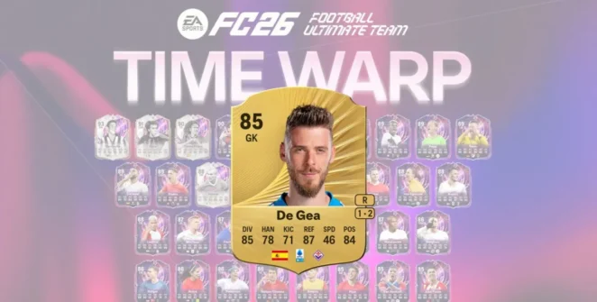 Item base de De Gea no FC 26 Ultimate Team