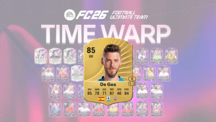 Item base de De Gea no FC 26 Ultimate Team