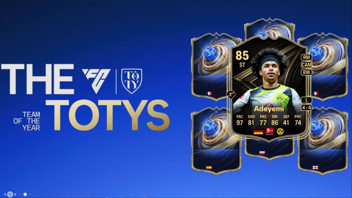 Adeyemi TOTW no Ultimate Team