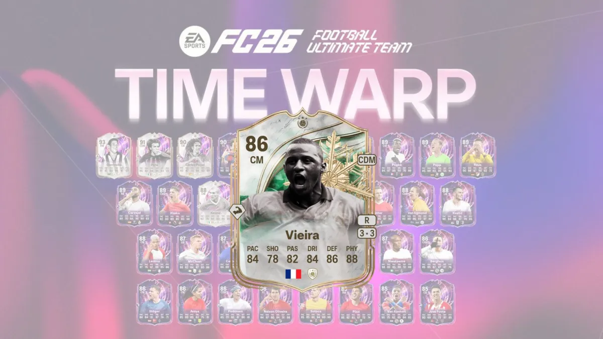 Patrick Vieira Winter Wildcards no FC 26