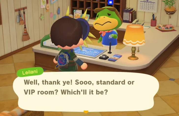 Leilani em Animal Crossing