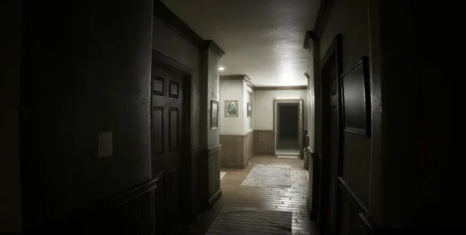 O interior da casa em OBEY THE VOICE