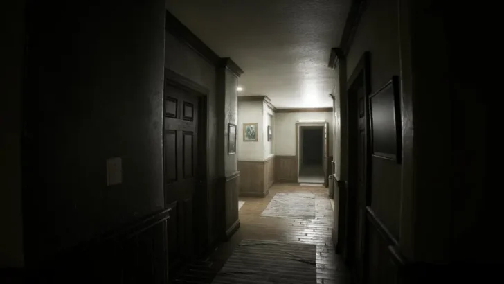 O interior da casa em OBEY THE VOICE