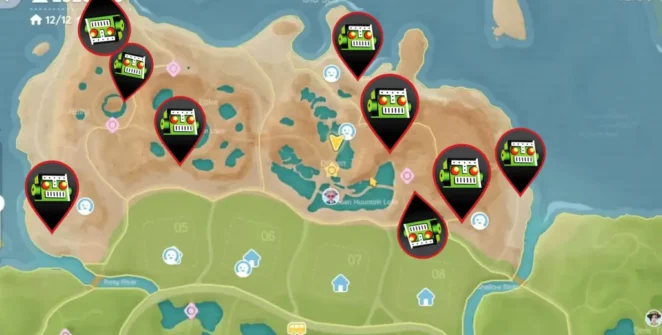 Localização dos fragmentos Starfall em Heartopia