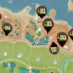 Localização dos fragmentos Starfall em Heartopia