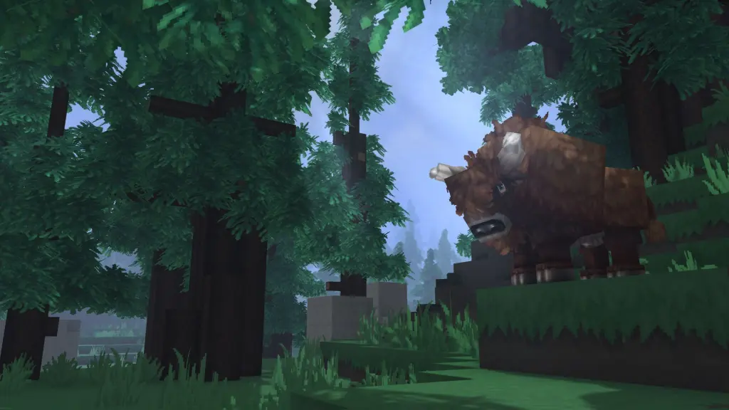 Mosshorn em Hytale