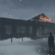 A vitrine da Hellmart na neve