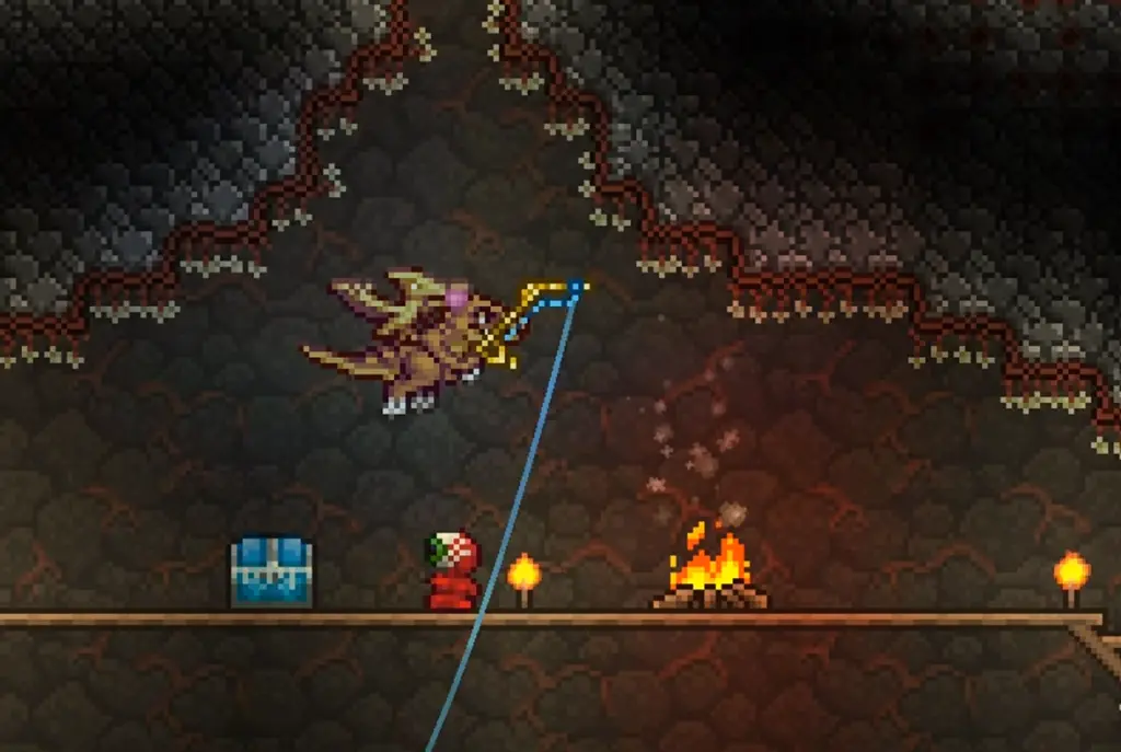 Montagem Raptor em Terraria