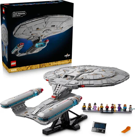 Ícones LEGO Star Trek: USS Enterprise NCC-1701-D