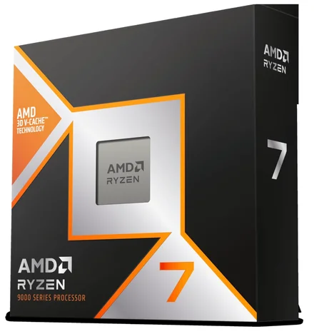 Processador de desktop AMD RYZEN 7 9800X3D de 8 núcleos e 16 threads