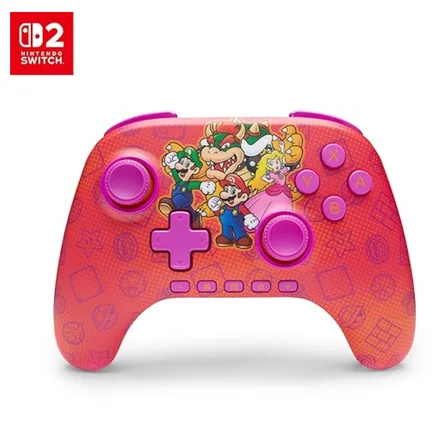 Controlador sem fio PowerA Advantage para Nintendo Switch 2 - Mario e amigos