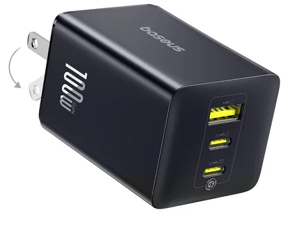 Carregador de parede USB-C Baseus 100W