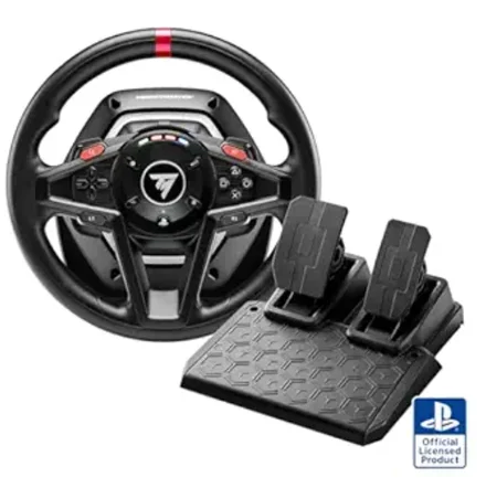 Volante de corrida Thrustmaster T128P Force Feedback - PS5, PS5 Pro, PS4 e PC)