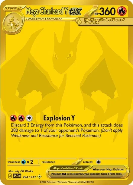 Mega Charizard e ex (294/217)