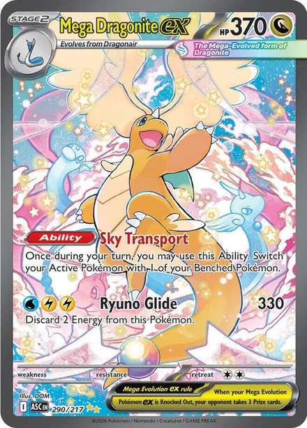 Ex Mega Dragonite (290/217)