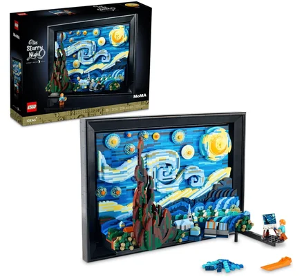 LEGO Ideas Vincent Van Gogh - A Noite Estrelada