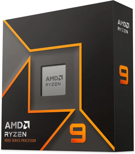 Processador de desktop desbloqueado AMD Ryzen 9 9900X de 12 núcleos e 24 threads