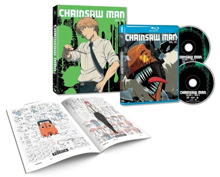 Edição limitada da 1ª temporada do Chainsaw Man (Blu-ray)
