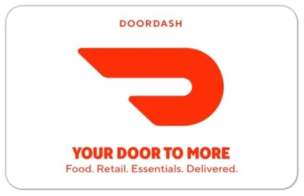 Vale-presente eletrônico DoorDash de $ 50