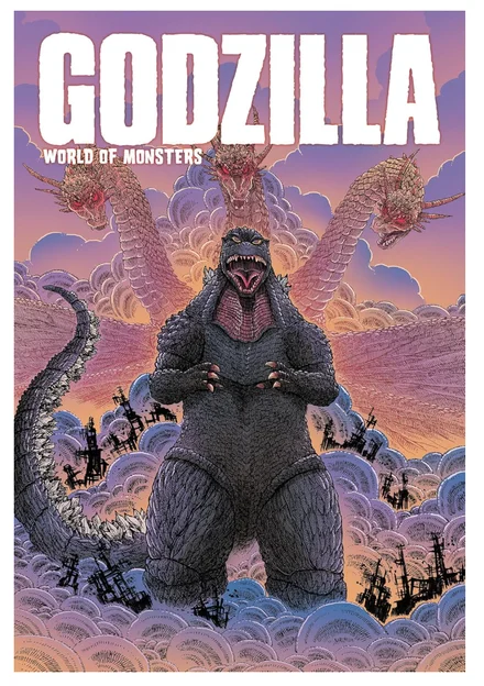Godzilla: Mundo dos Monstros (brochura)