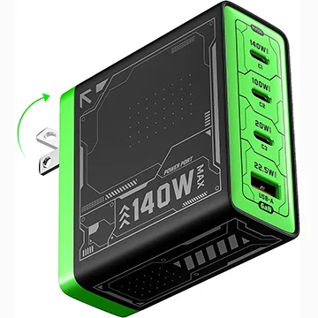 Carregador mfish E-Rhino 140W USB-C