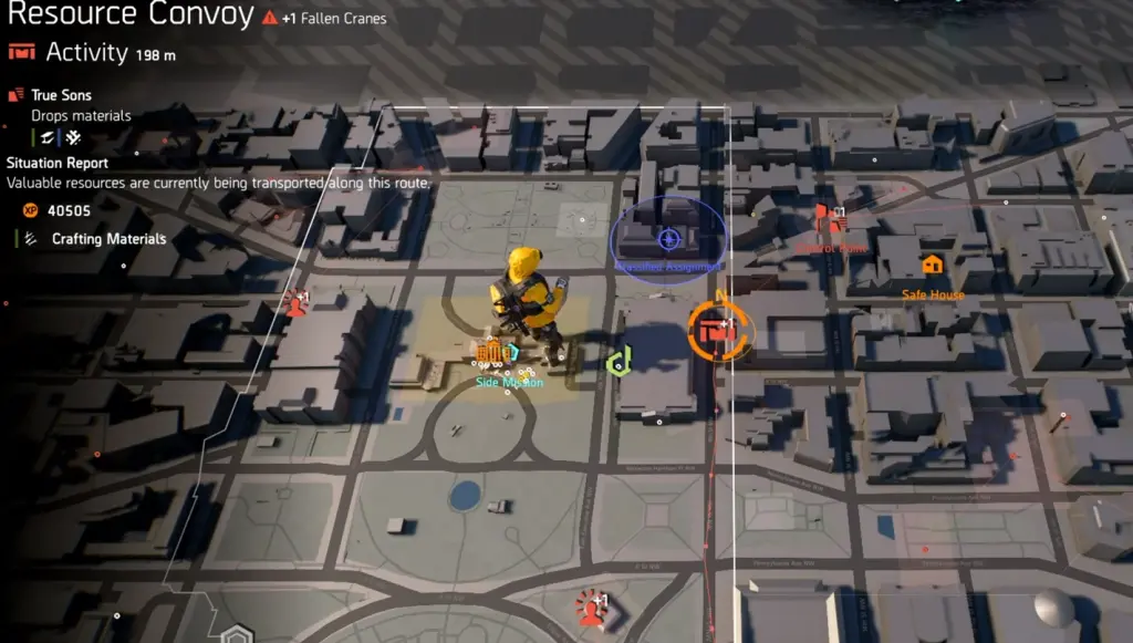 Comboio de Recursos na Divisão 2