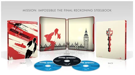 Missão: Impossível 8: O Acerto de Contas Final (Steelbook)