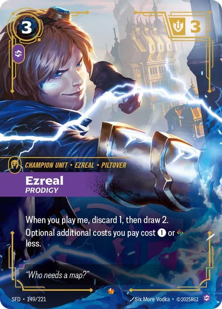 Ezreal, Prodígio