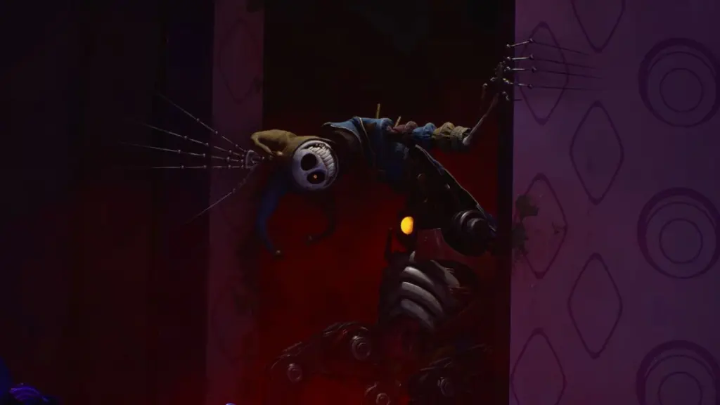 A grande entrada do Protótipo no jantar de Lovebraid em Poppy Playtime Capítulo 5