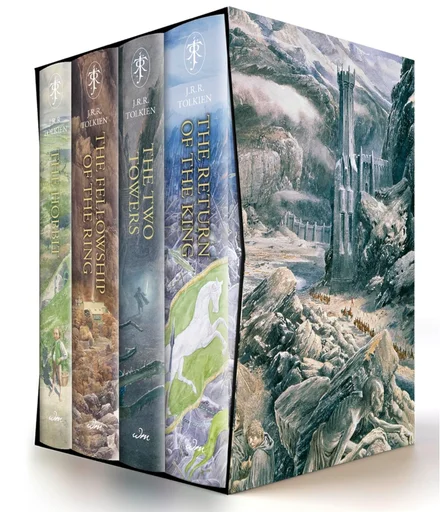 O Hobbit e o Senhor dos Anéis ilustrado por Alan Lee Box Set