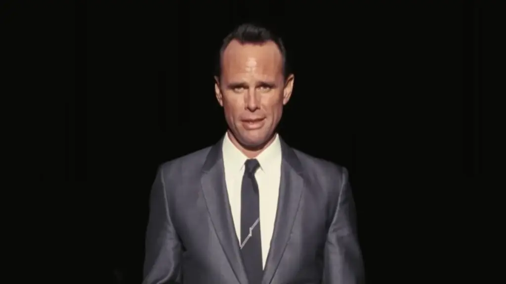 Cooper Howard no comercial da Vault-Tec