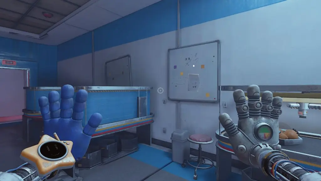 Nota no quadro branco no Poppy Playtime Capítulo 5 