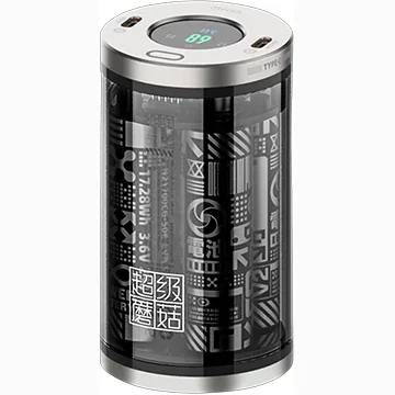 Banco de potência modular mfish Super Mushroom 20.000mAh 100W
