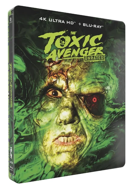 The Toxic Avenger Edição de colecionador 4K UHD + Blu-ray Steelbook