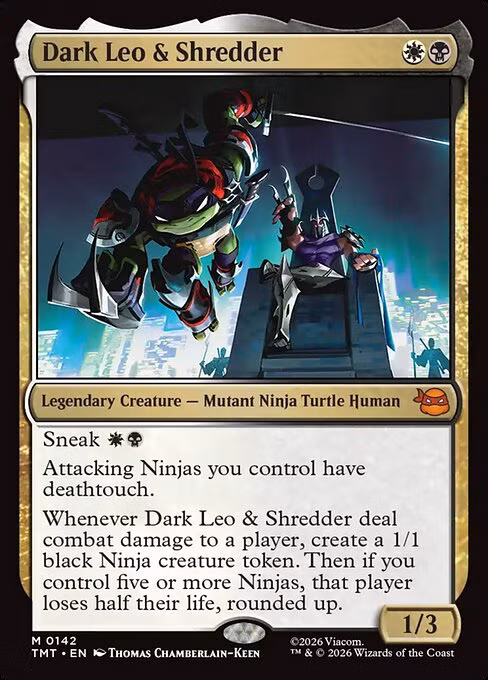 leo escuro e triturador mtg
