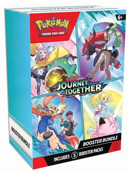 Pokémon TCG: Scarlet e Violet - Pacote Booster Jornada Juntos