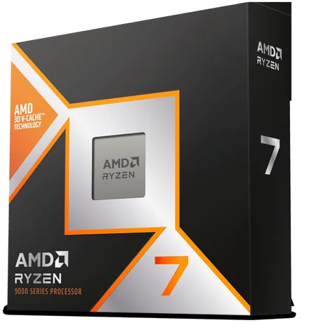 Processador de desktop AMD RYZEN 7 9800X3D de 8 núcleos e 16 threads