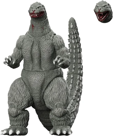 Super7 FINAIS! História em quadrinhos Toho Godzilla em tons de cinza (sede de sangue) - 7" Figura de ação Toho Godzilla