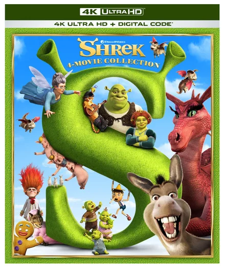 Coleção de 4 filmes Shrek - 4K Ultra HD + Digital [4K UHD]