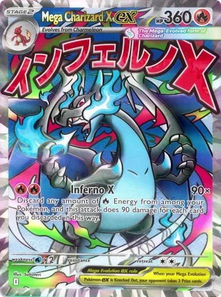 Mega Charizard X ex (Promoção Black Star 023)