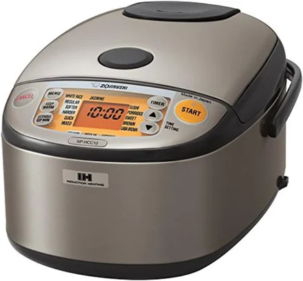 Panela elétrica e aquecedor de arroz com sistema de aquecimento por indução Zojirushi NP-HCC18XH