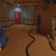 A porta trancada atrás da máquina de memórias em Poppy Playtime Capítulo 5