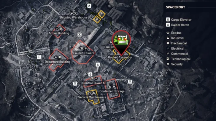 Montagem de foguete em ARC Raiders
