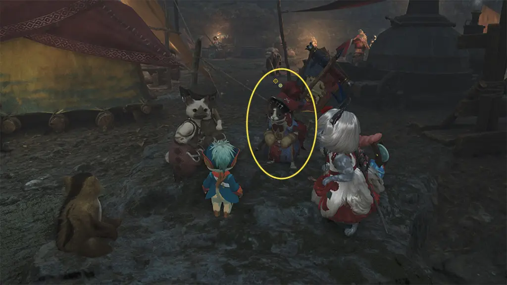 Único NPC em Monster Hunter Wilds