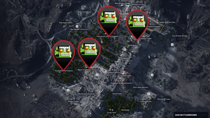 Localização da bomba de água em ARC Raiders