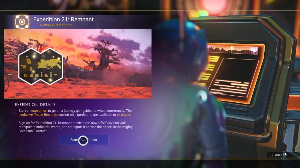 Expedição 21 em No Man's Sky