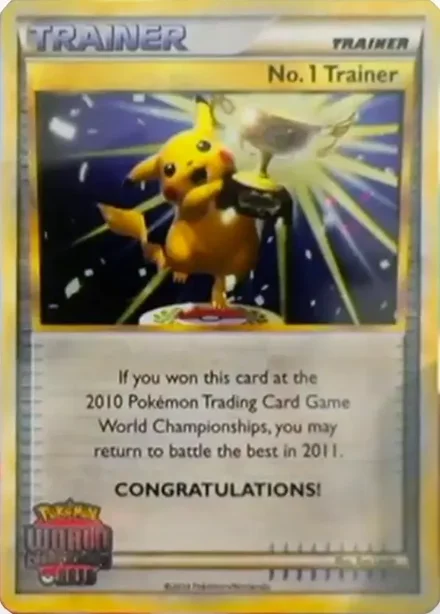 Treinador nº 1 (Pikachu do Campeonato Mundial de 2010)