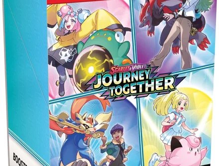 Pacotes Booster Journey Together ganham um desconto incrível para o Pokémon Day 2026