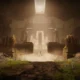 O interior do Templo Praxic na masmorra Equilibrium em Destiny 2.